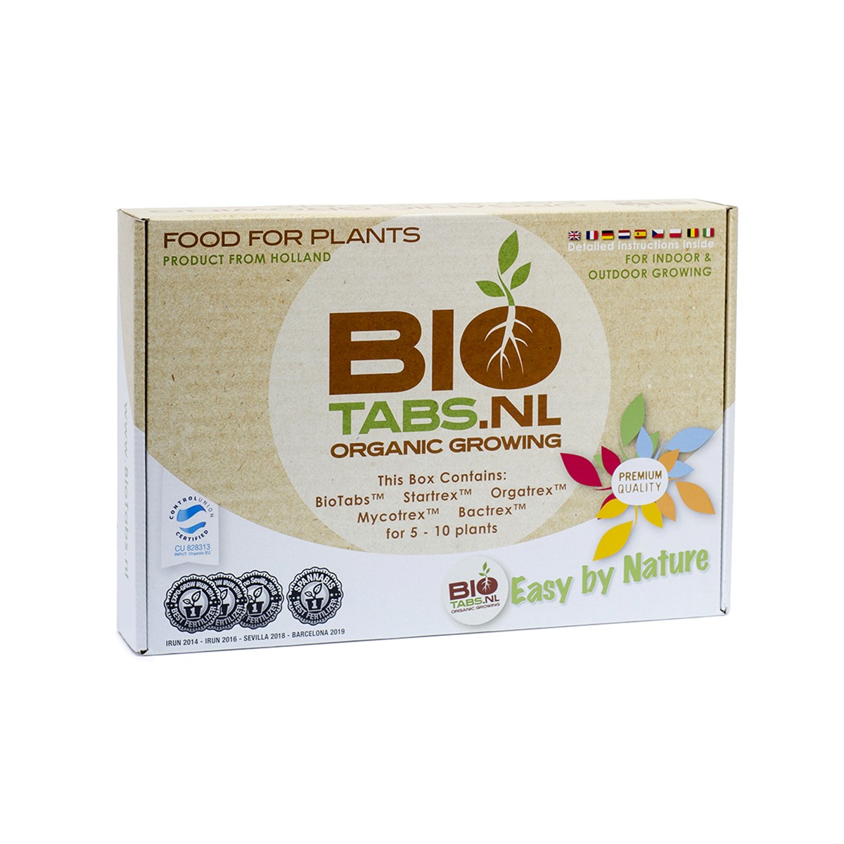 Ein Set Bio Tabs organic growing Starter Box