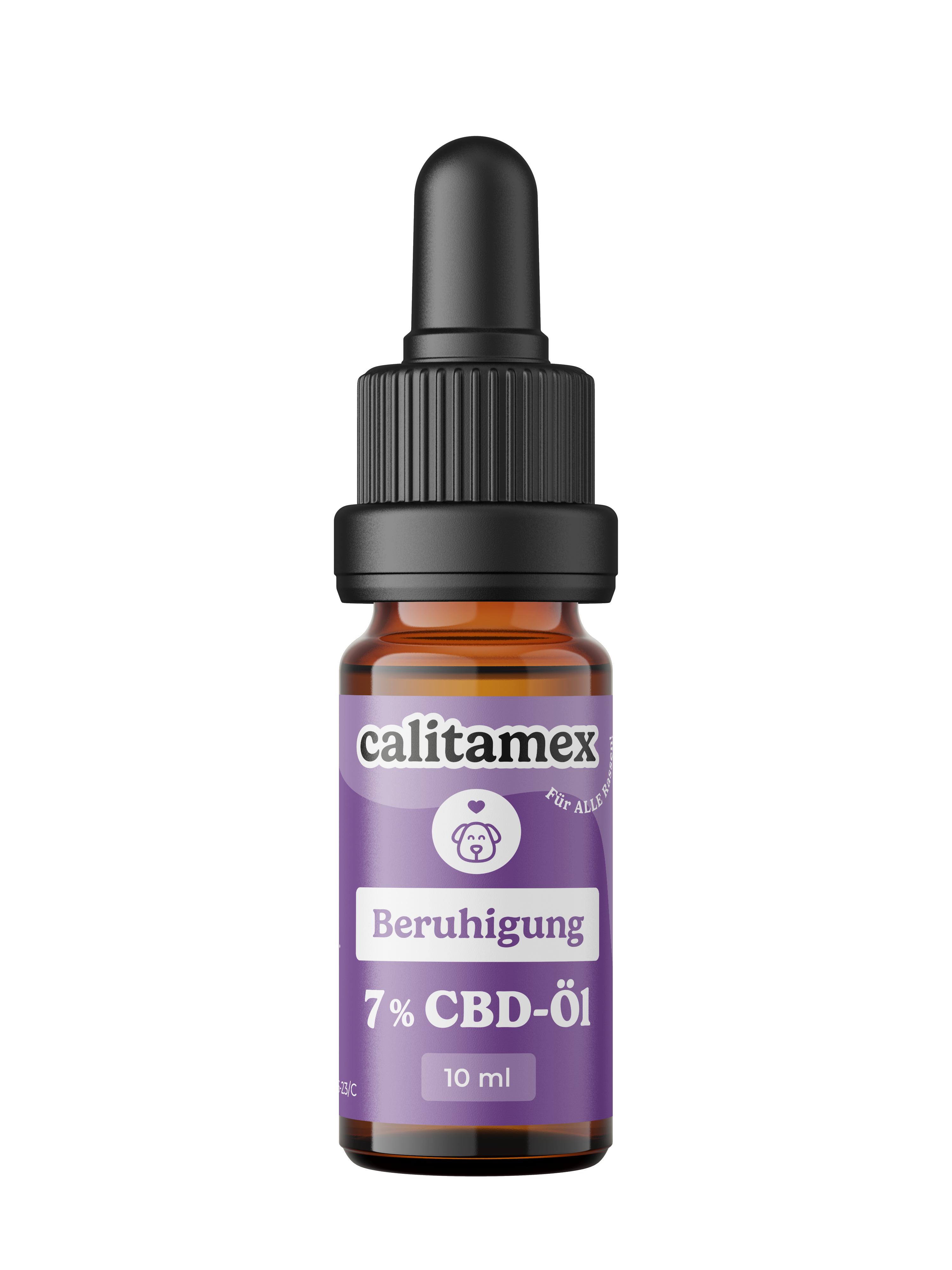 Eine 10ml Flasche Calitamex CBD Öl Beruhigung 7%