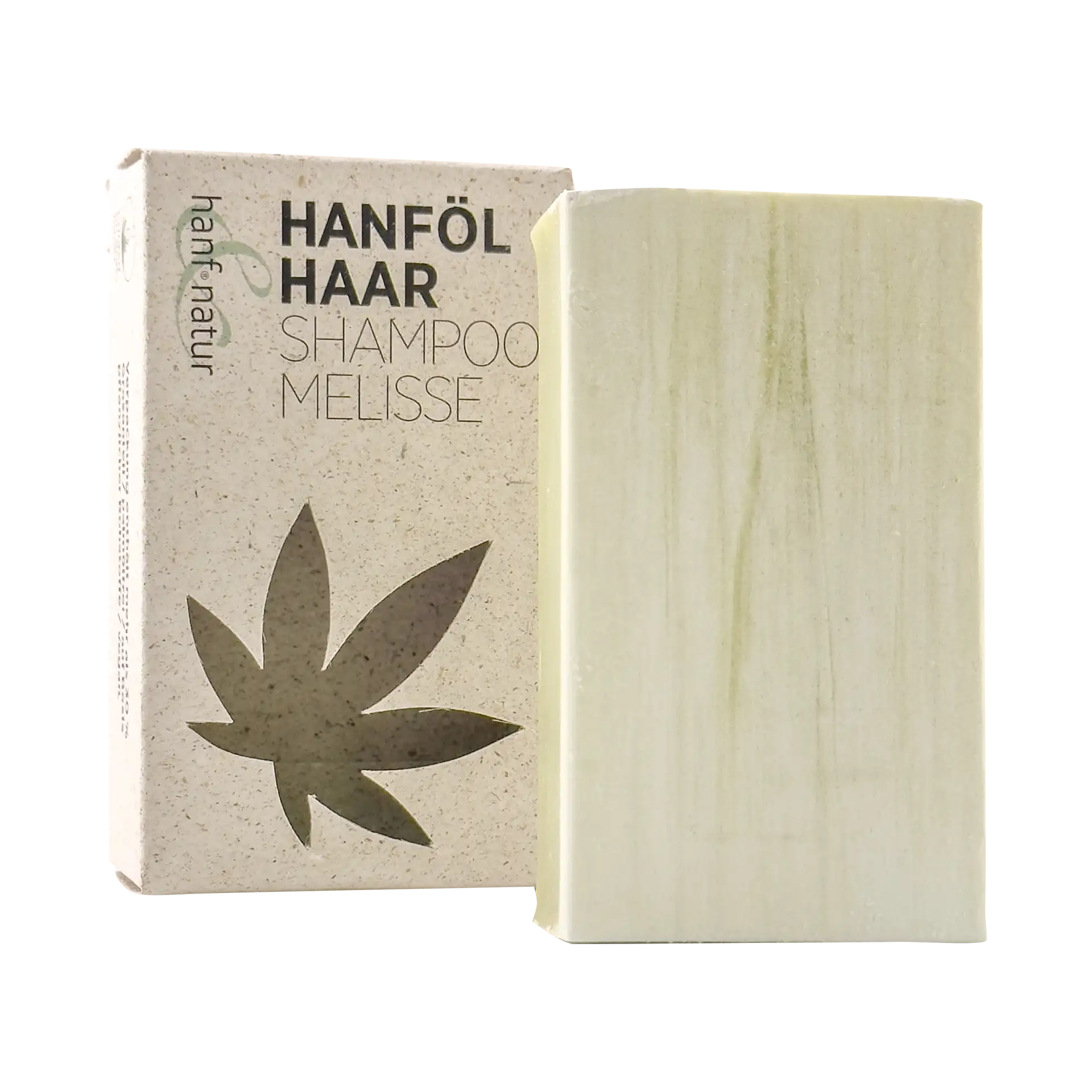 Eine Packung Hanföl Haar-Shampoo Melisse 100g