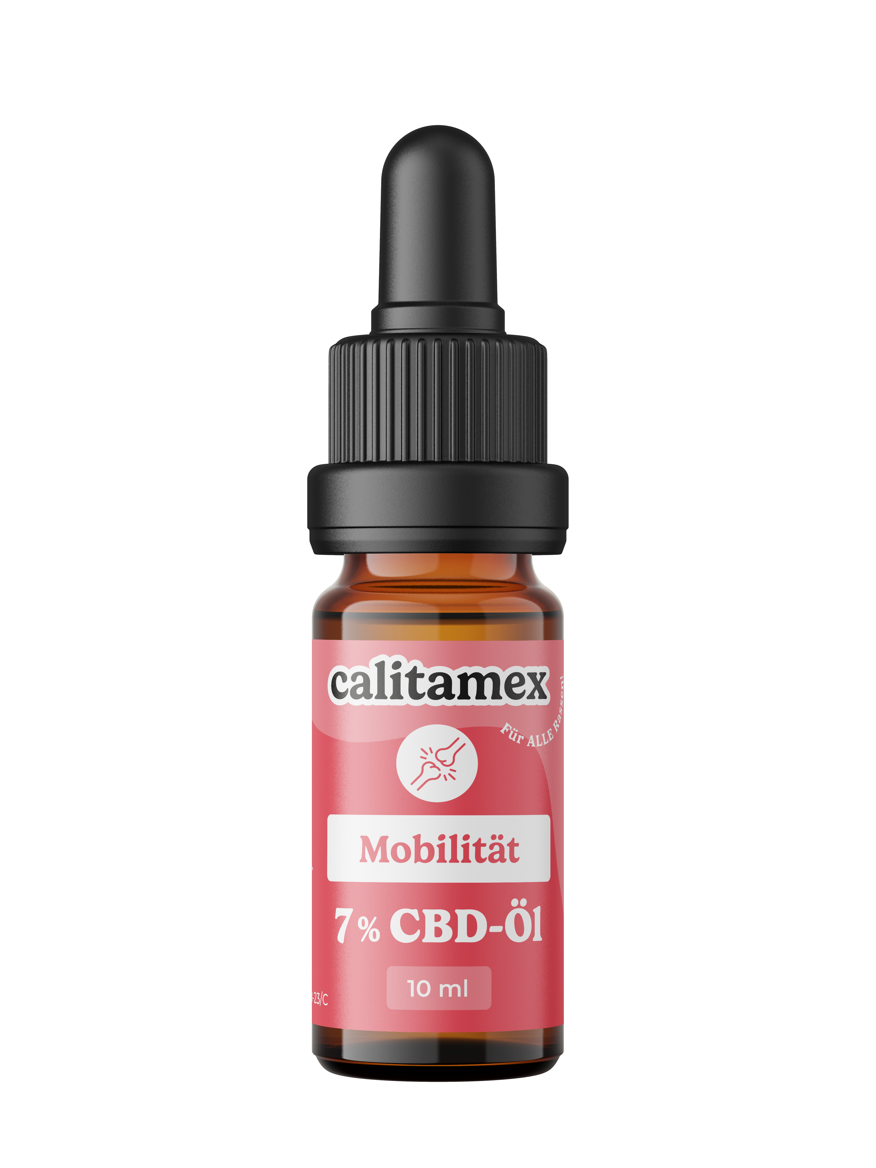 Eine 10ml Flasche Calitamex CBD Öl Mobilität 7%